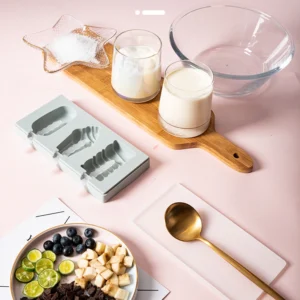 Silicone Ice Cream Mould Ice Cube Tray Popsicle
