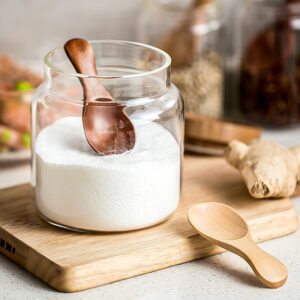 4PCS Mini Wooden Small Spice Condiment Spoon