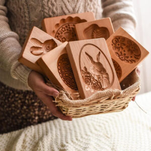 Wooden Baking Rabbit Shape Mould